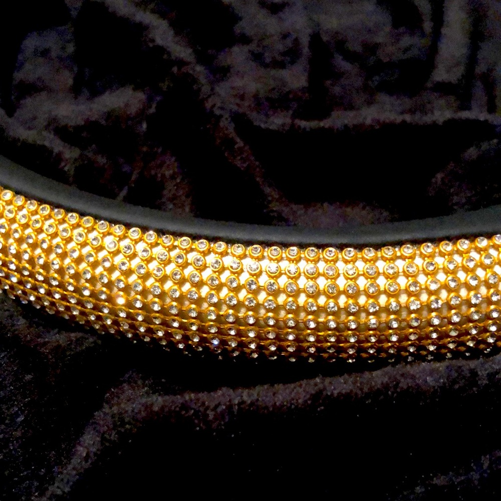 Bling Gold Steering Wheel cover!